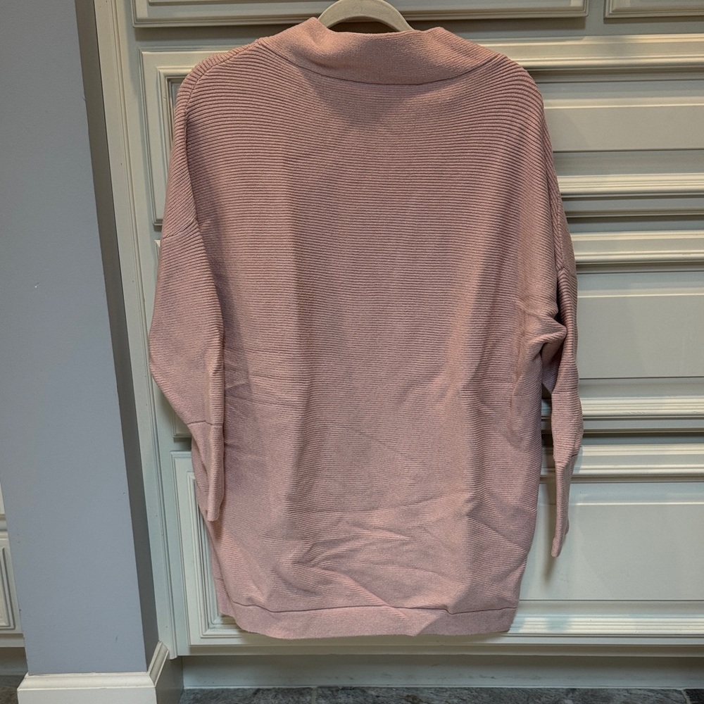 Anrabess Pink Mockneck Sweater